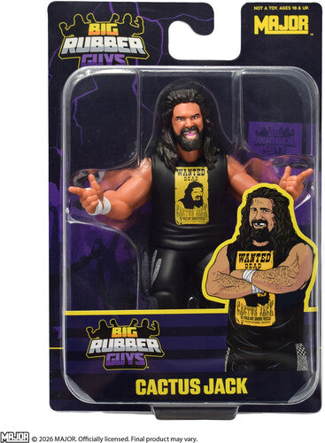 Big Rubber Guys - Wrestling - Cactus Jack 8 Figure