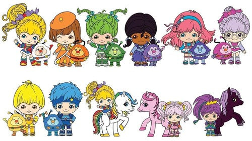 Rainbow Brite 3d Foam Bag Clip S2 24ct Pdq (Clcb)