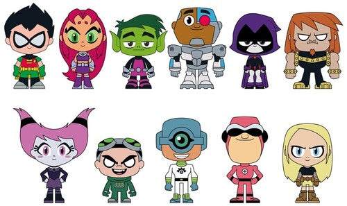 Teen Titans Go 3d Foam Bag Clip S3 24ct Pdq (Clcb)