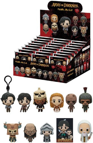Army of Darkness 3D Foam Bag Clip Series 1 24ct PDQ Display