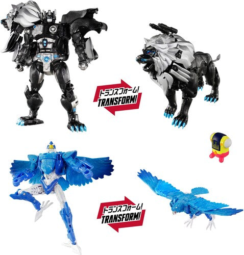 Transformers - Takara Tomy: New Legends - NL-09 Dark Amber Leo Prime & Blue Bolts Action Figures