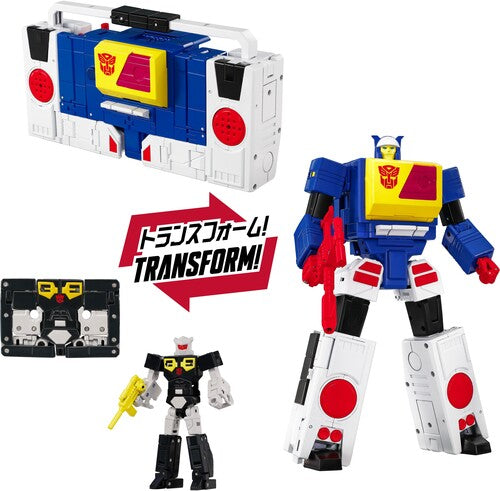 Transformers - Takara Tomy: Masterpiece - MPG-27 Twincast and Rewind Action Figures