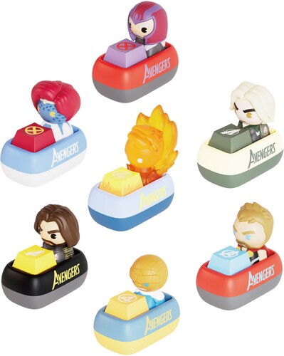 Avengers Doomsday Blind Box Keycaps Vol2 6ct Pdq