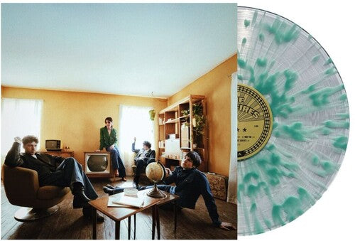 The Backfires - Stardust - Clear with Turquoise Splatter