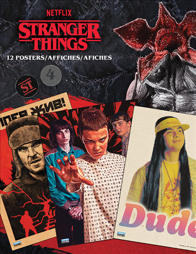 Netflix Stranger Things: Season 4 Poster Book