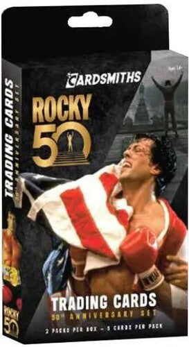 Cardsmiths - Rocky 50th anniversary trading cards 2-pack collector box