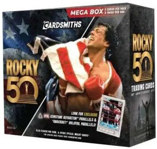 Cardsmiths - Rocky 50th anniversary trading cards 8-pack Mega box