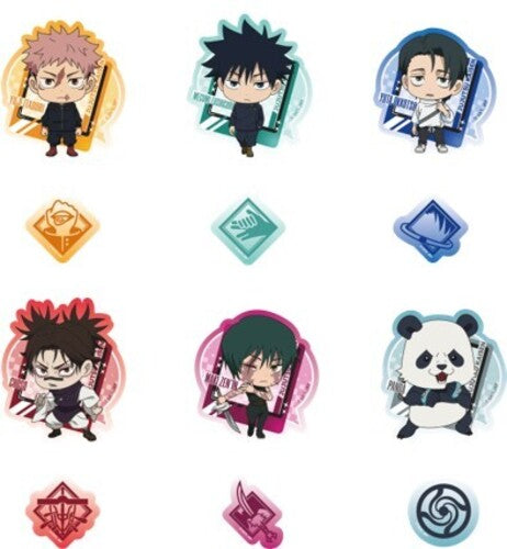 Jujutsu Kaisen Acyrlic Keychain Blind Box Sorcerer Directory 6ct PDQ Display