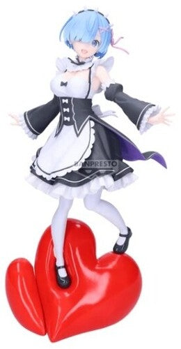 Banpresto - Re:ZERO Starting Life in Another World - Espresto Poppin Heart Rem Statue