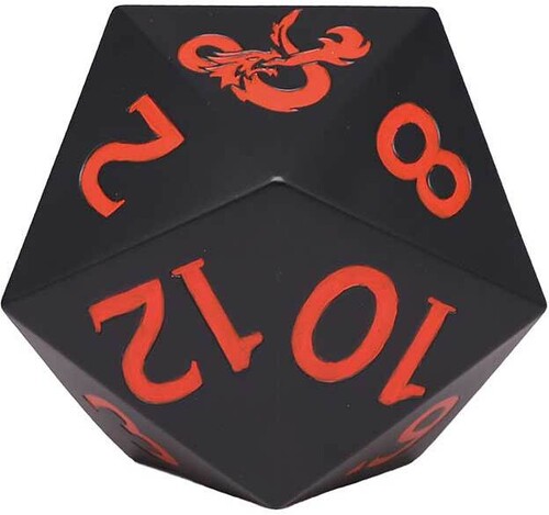 Dungeons & Dragons - Figural PVC Bank - 20 Sided Die