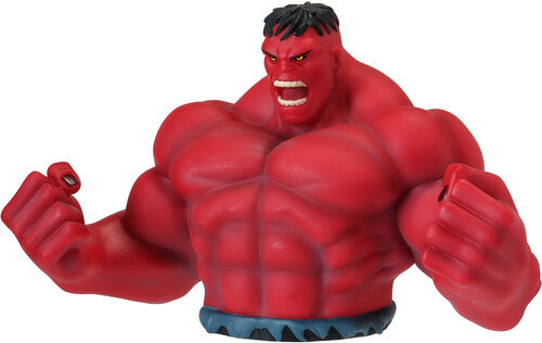 Marvel - Figural PVC Bank - Hulk Bust (Red)
