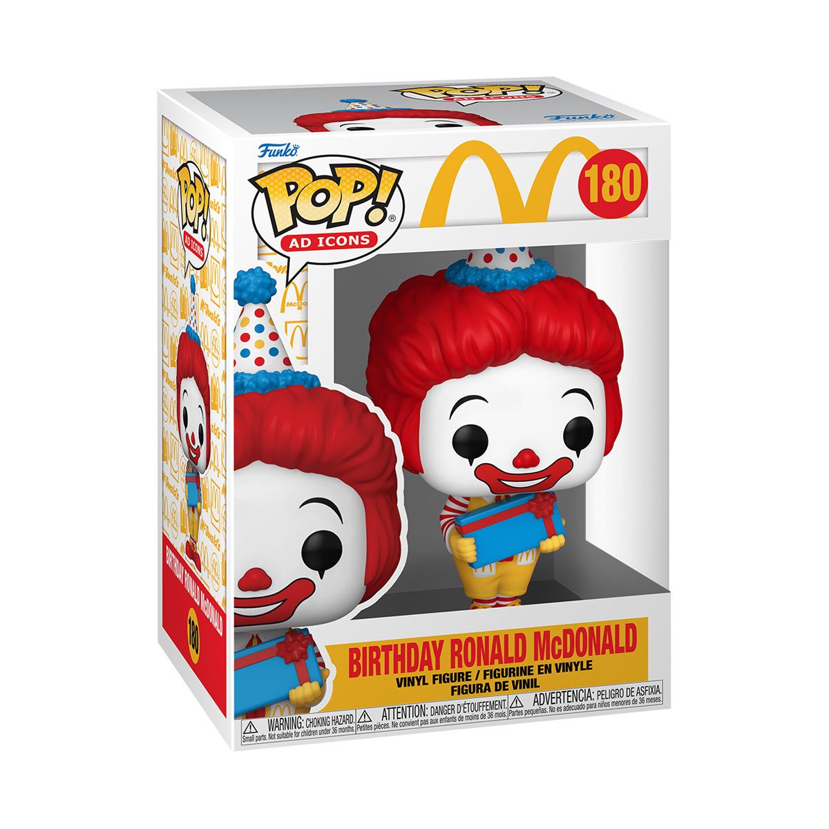Funko Pop! Icons: McDonalds - Birthday Ronald McDonald
