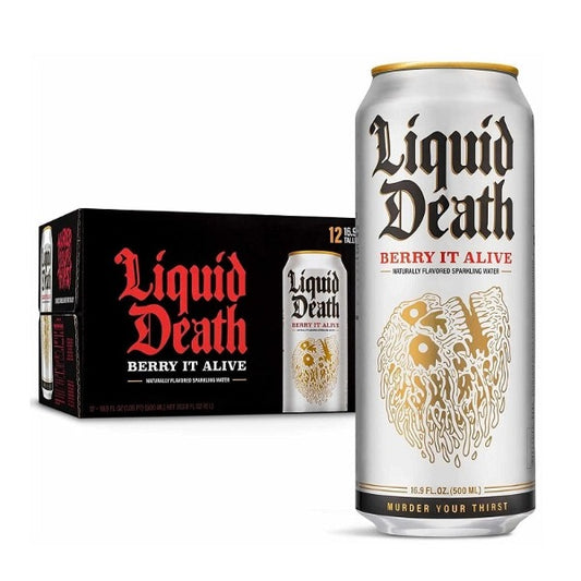 Liquid Death Berry It Alive Flavored Water