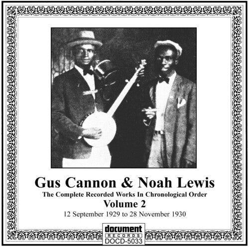 Gus Cannon / Noah Lewis - Complete Recorded Works 2 (1929-30)