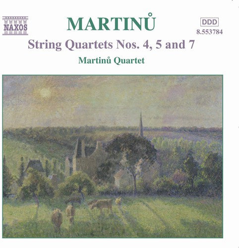 Martinu/ Martinu Quartet - String Quartets 3
