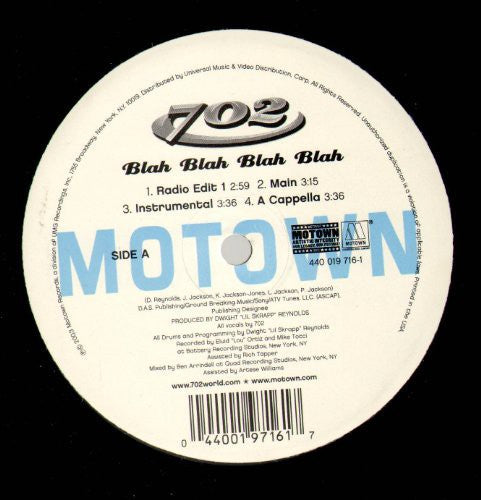 702 - Blah Blah Blah