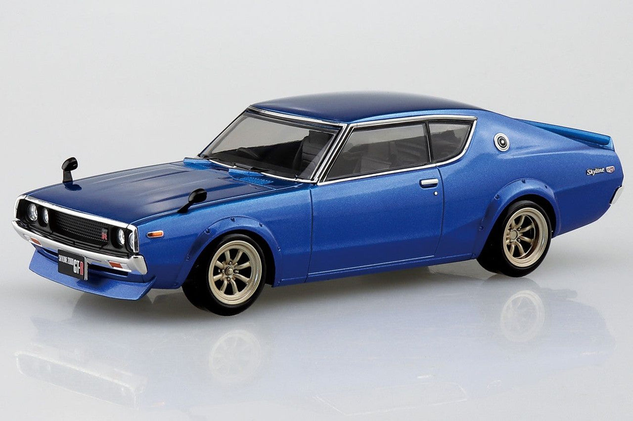 Aoshima The Snap Kit 1/32 Nissan C110 Skyline GT-R Custom (Metallic Blue)