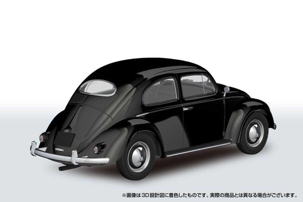 Aoshima 1/32 RakuPla Snap Kit No.20-BK Volkswagen Beetle (Black)