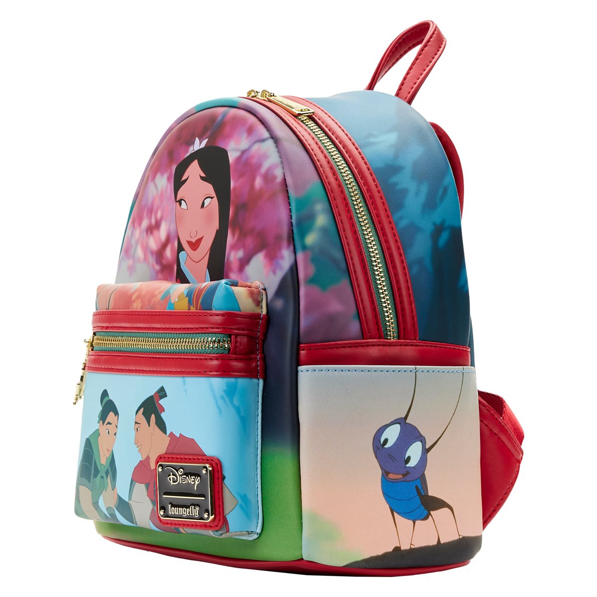 Loungefly Mulan Princess Scene Mini Backpack