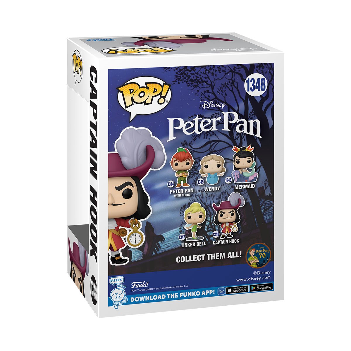 Funko Pop! Disney: Peter Pan 70th - Hook