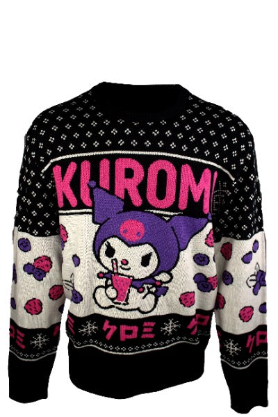 Kuromi Cake Christmas Sweater