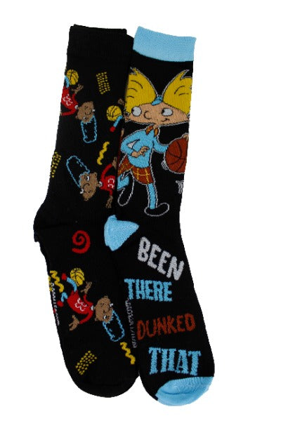 Nickelodeon Hey Arnold Crew Socks 2-Pack