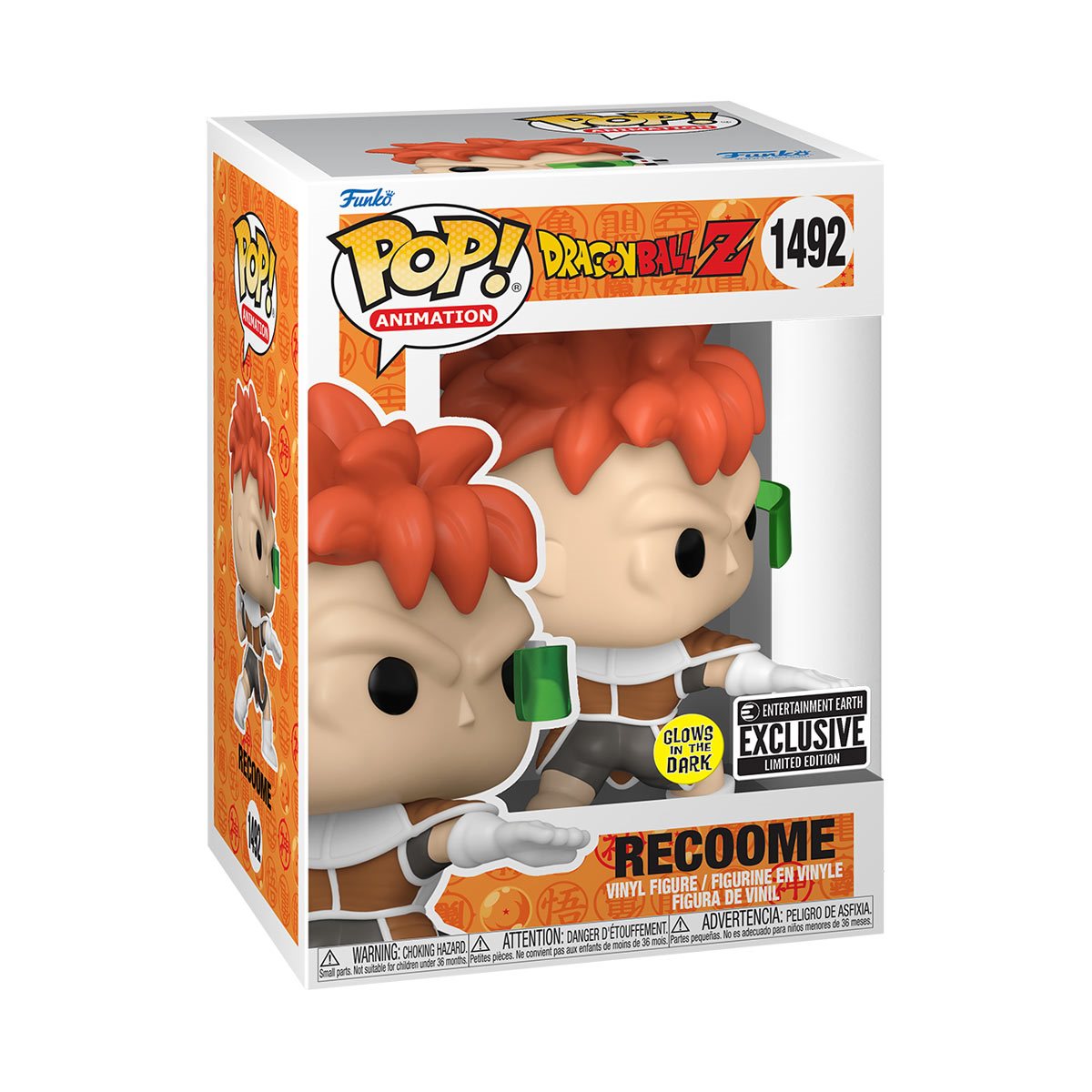 Funko Pop! Dragon Ball Z - Recoome Glow-in-the-Dark
