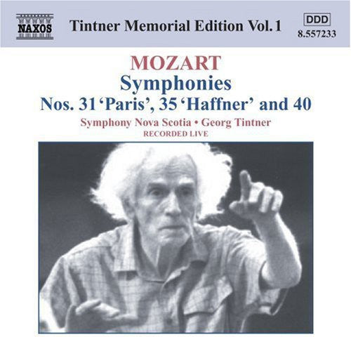 Mozart/ Tintner/ Symphony Nova Scotia - Symphonies 31 35 & 50