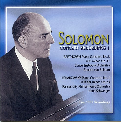 Beethoven/ Tchaikovsky/ Solomon/ Van Beinum - Con Pno 3 (CM) Op. 37/1 (B-Flat M) Op. 23