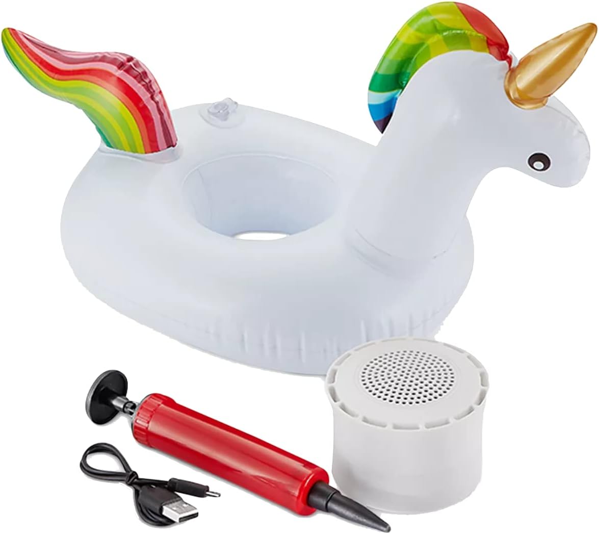 Aqua Jams Floating Speaker & Cup Holder - Unicorn