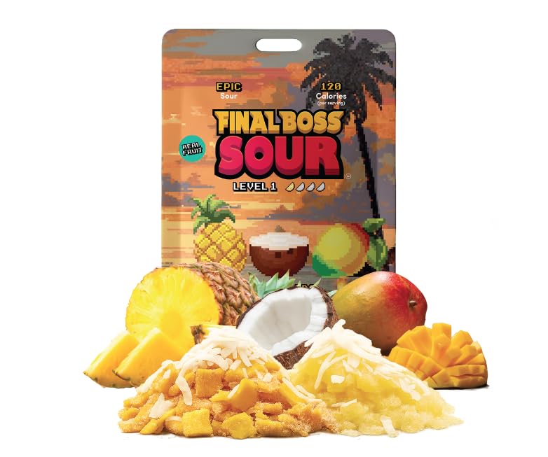 Final Boss Sour Candy Level 1, Sour Pina Colada