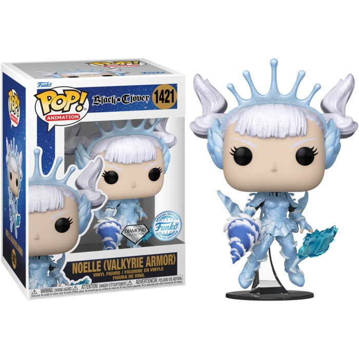 Funko Pop! Black Clover - Noelle in Valkyrie Armor Diamond Glitter Vinyl Figure