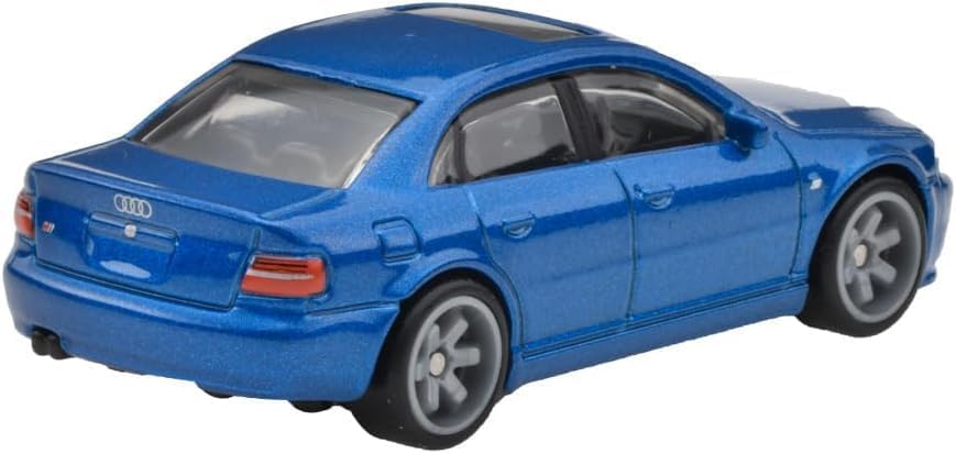 Hot Wheels JDY82 Premium 2 Pack Audi S4 Quattro/Audi R8 LMS Vehicle Toy Minicar