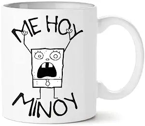 Silver Buffalo Spongebob Squarepants Frankendoodle Doodlebob Me Hoy Minoy Ceramic Coffee Mug