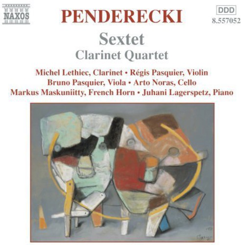 Penderecki/ Lethiec/ Pasquier/ Noras/ Markus - Sextet / Clarinet Quartet