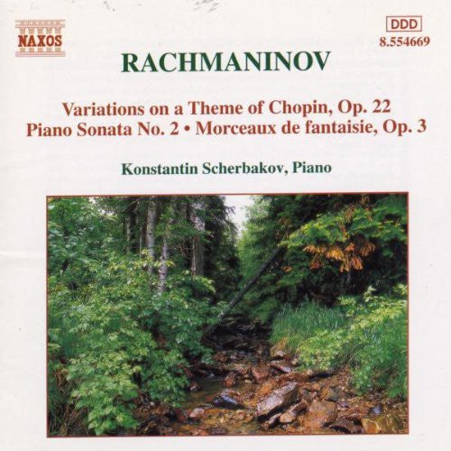 Rachmaninoff/ Scherbakov - Piano Sonata 2 / Variation on Theme By Chopin
