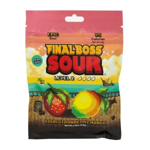 Final Boss Sour Level 2 Sour Strawberry Mango