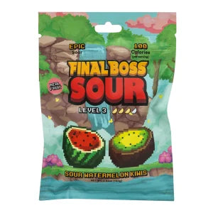 Final Boss Sour Level 3 Sour Watermelon Kiwis