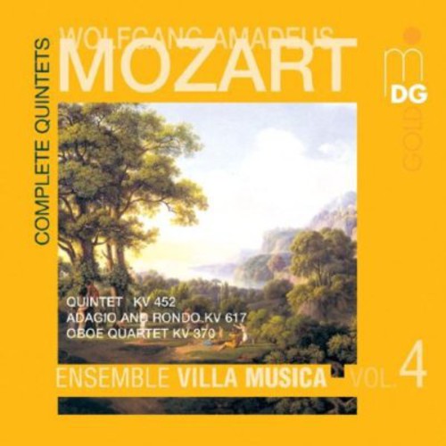 Mozart/ Ensemble Villa Musica - Quintets 4 / Quartet / Adagio & Rondo