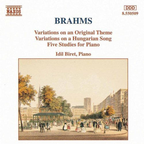 Brahms/ Biret - Variations Opus 21 / 5 Etudes