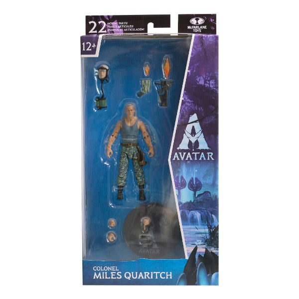 Disney Avatar Colonel Miles Quaritch Action Figure