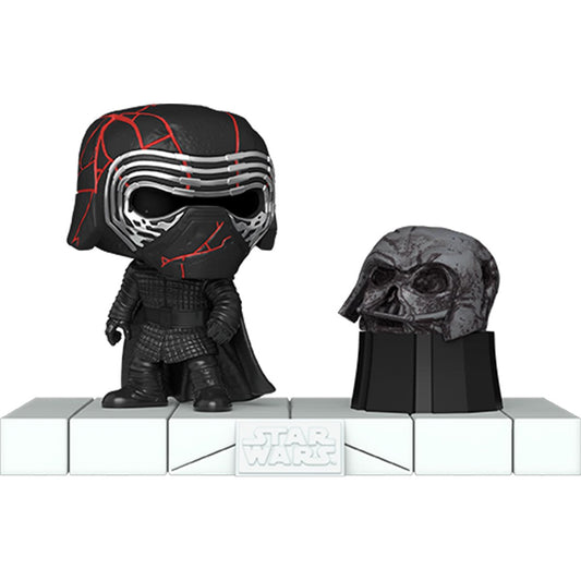 Funko Pop Deluxe Star Wars Dark Side Kylo Ren with Darth Vader's Helmet
