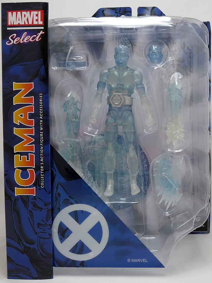 Diamond Select - Marvel Select - Comic Iceman Action Figure
