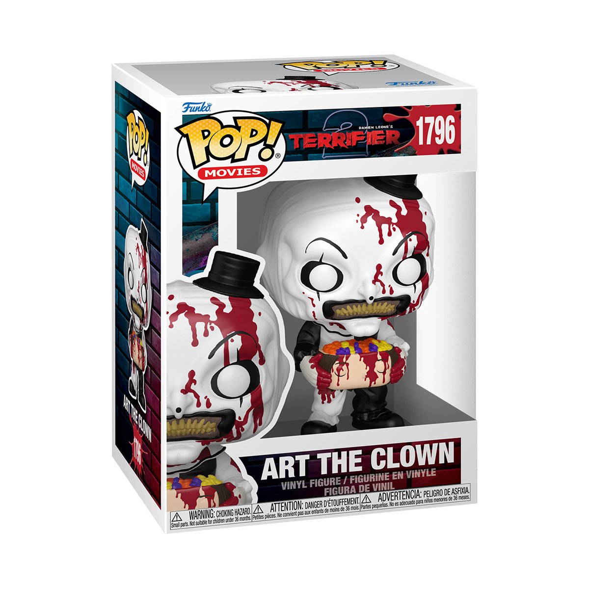 Funko Pop! Terrifier Art the Clown with Head