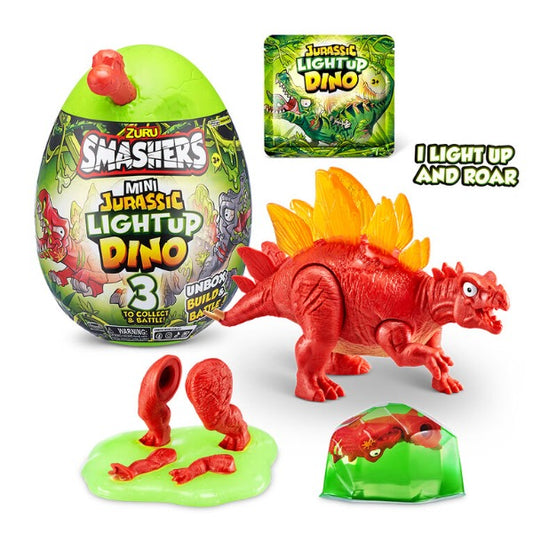 Smashers Mini Jurassic Light Up Dino Egg (1 random)