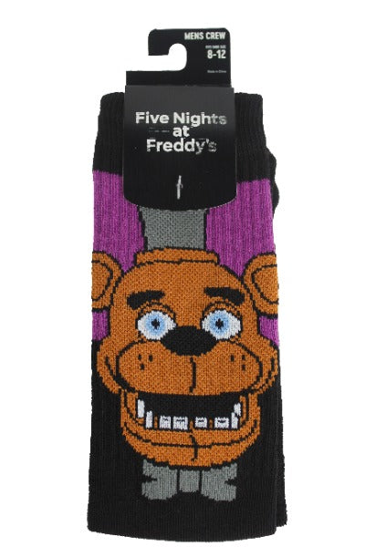 Five Nights at Freddy's - Freddy Face Athletic Crew Socks