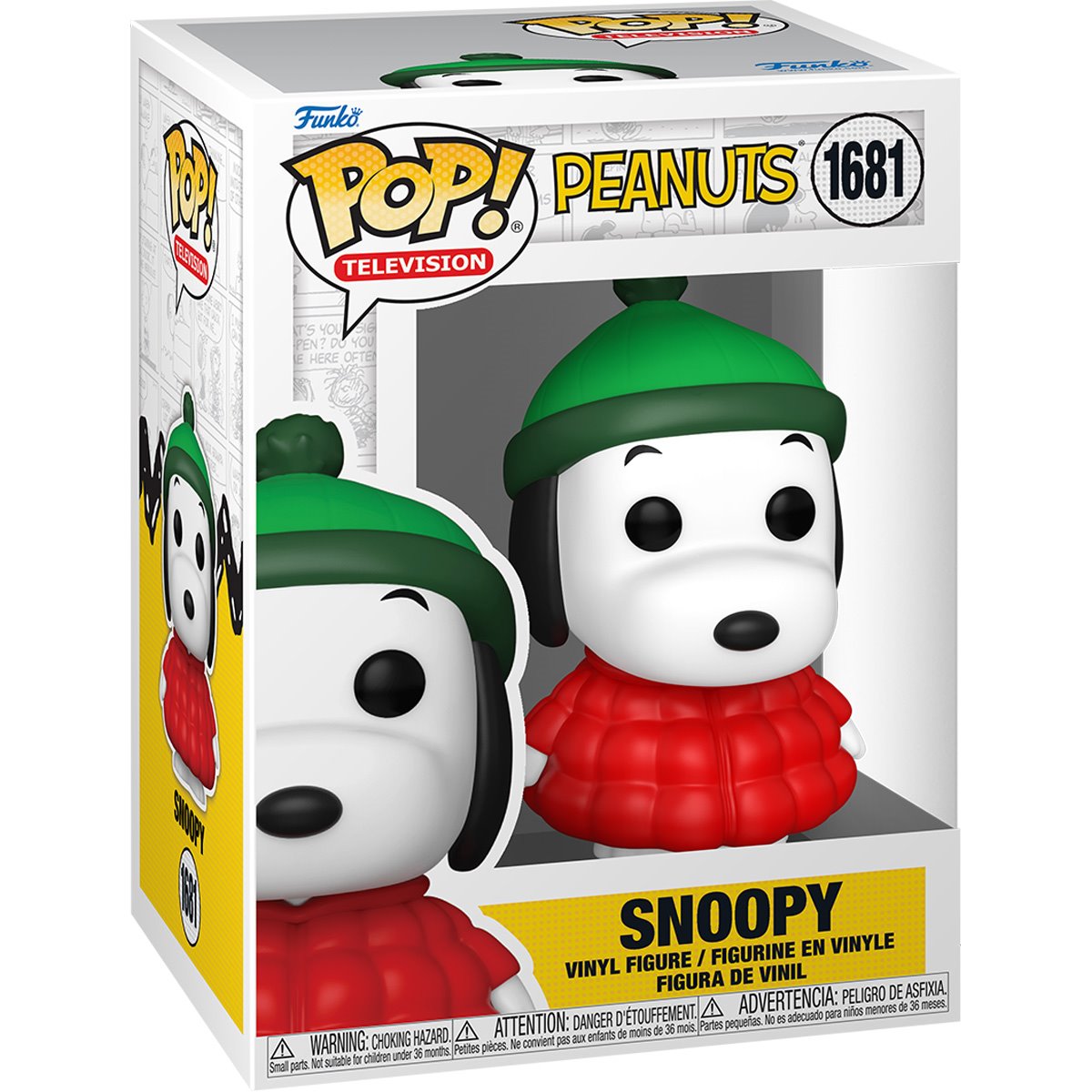 Funko Pop! Peanuts Snoopy in Coat (w/ chase)