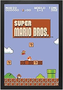 Super Mario Bros Level 1-1 Framed Print