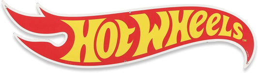 Hot Wheels Flame Logo Metal Sign