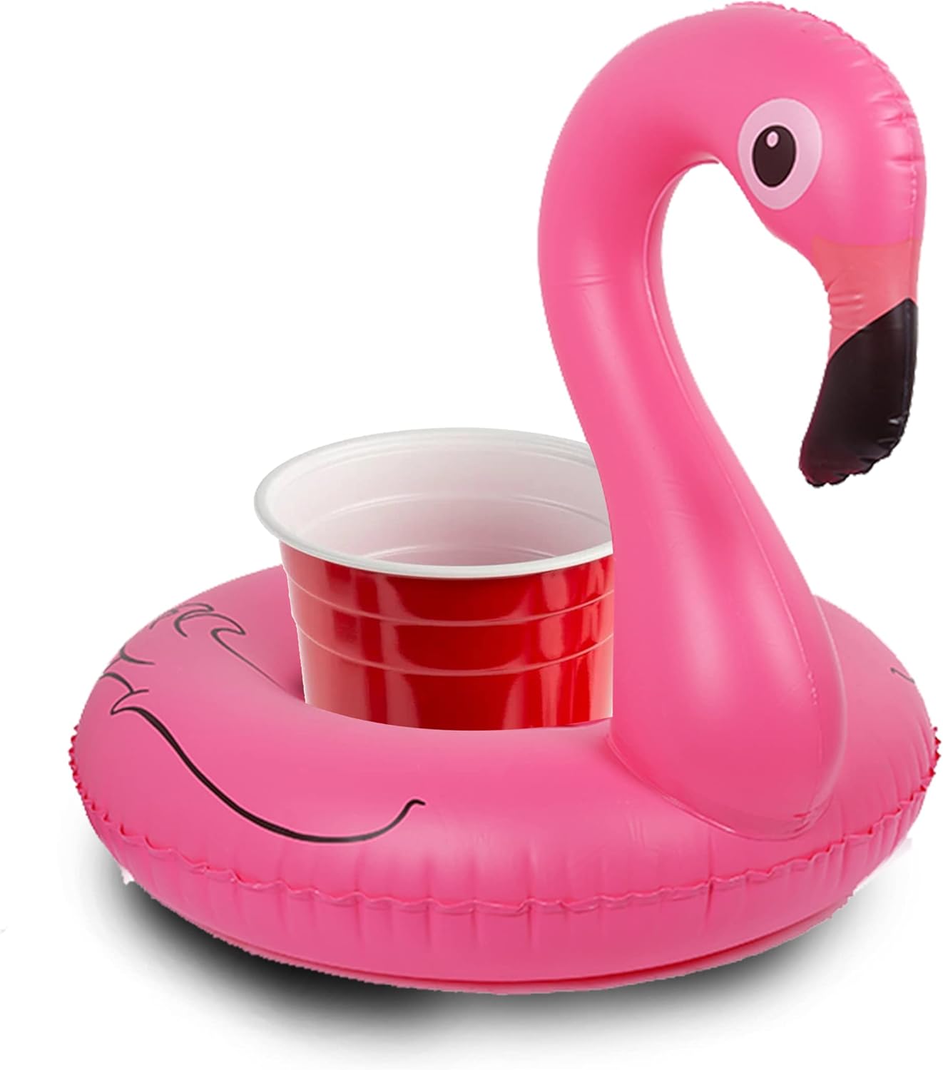 Aqua Jams Floating Speaker & Cup Holder - Flamingo